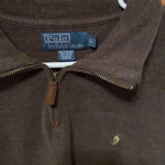 Long sleeve polo sweatshirt - Picture 4 of 5